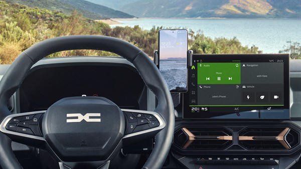 Dacia YouClip sistem - Držač za telefon