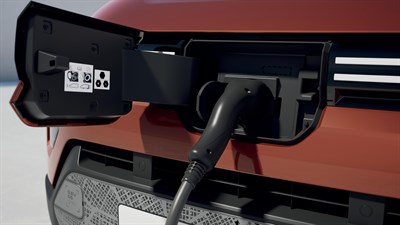 Dacia Spring - charging point